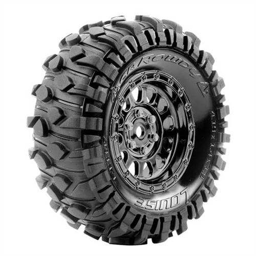 LOUISE RC CR-GRIFFIN 1/10 SU PERSOFT CHROME BLACK HEX 12MM